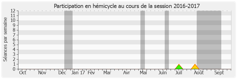 Participation hemicycle-20162017 de Gérard Collomb